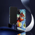 A Squirrel Decorates the Forest for Christmas - Impact Resistant Phone Case